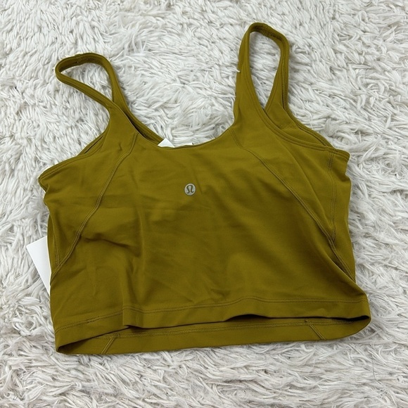 NWT Lululemon Align Tank Top Auric Gold - Picture 3 of 5